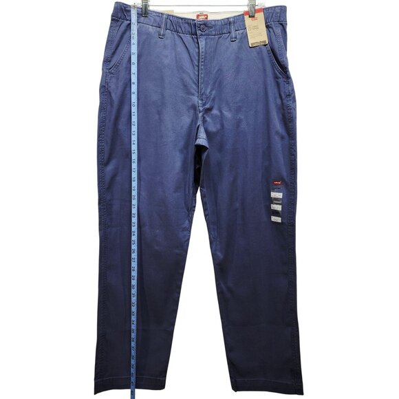 Levis XX Chino EZ Taper Stretch Mens Pants Size Large Blue New - Picture 10 of 13